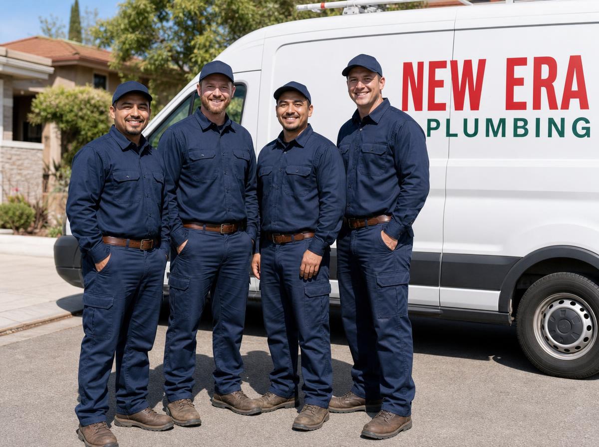 New Era Plumbing crew ready for the next job in New Jersey