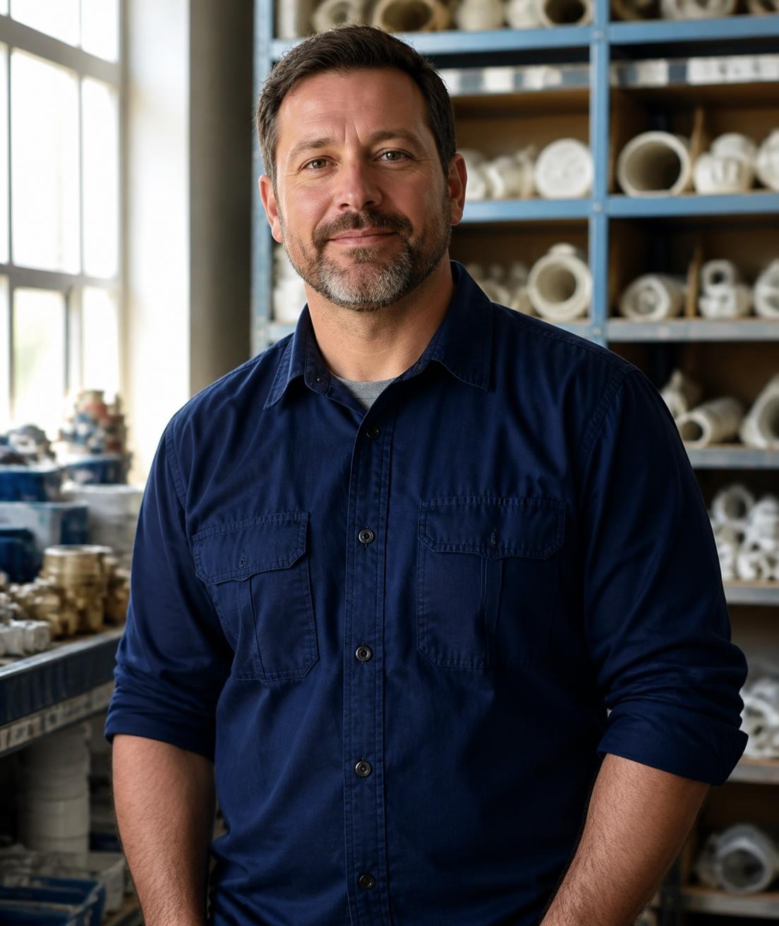 Mike, owner of New Era Plumbing
